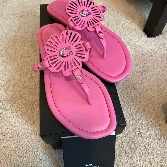 🎀 Coach Julia Sandal size 6 - Picture 2 of 11